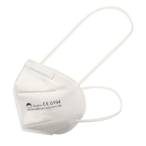 Regatta Professional Medical Ffp2 Nr Filtering Mask With Head Loops (50 Pack) White